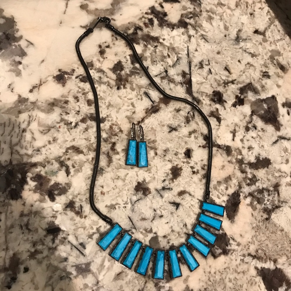 Kendra Scott- necklace and earring set